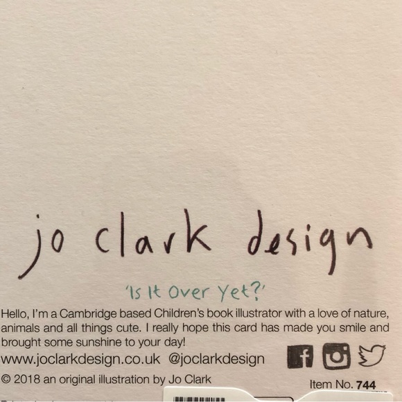 Cheeky Cat Christmas Cards - 8 - with envelopes - Jo Clark Design Christ… - Picture 4 of 12